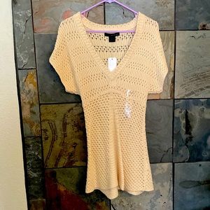 NWT Calvin Klein crocheted top